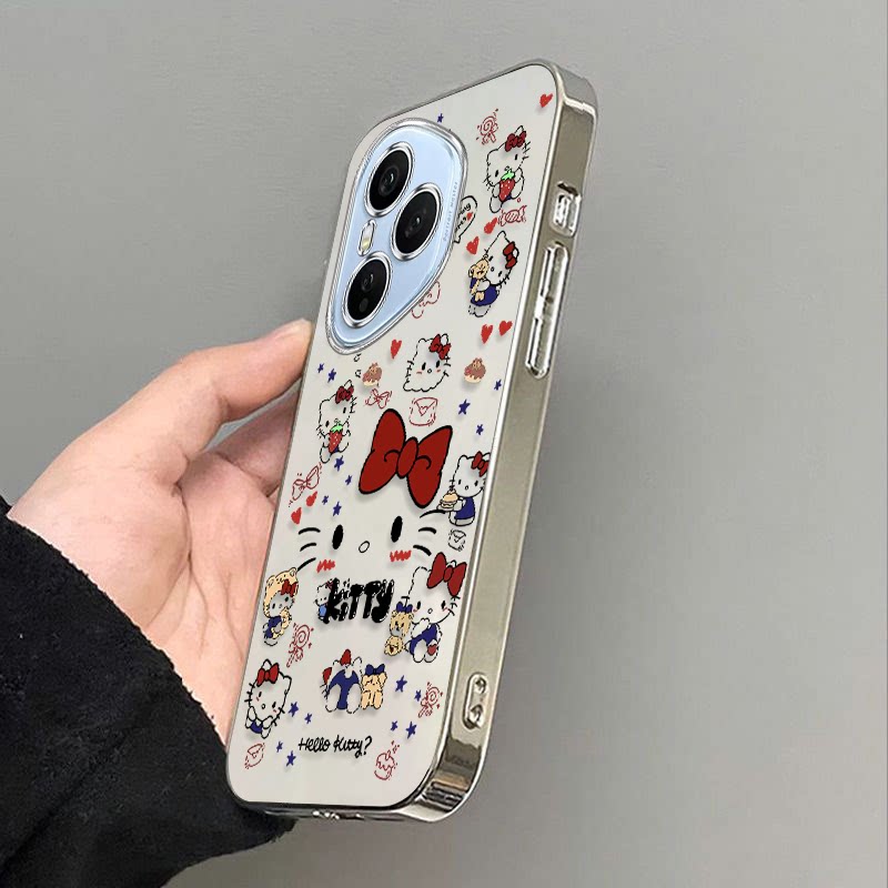 可爱猫咪适用荣耀400Pro手机壳honor300Ultra新款200/100Pro+高级90/80GT70/60/50防摔30/20se9/8x荣耀v40/30