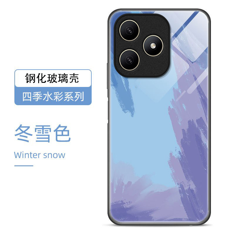 水彩色适用华为WIKOHi畅享80s手机壳畅享70/60pro新款智选 hinova12se/11se玻璃nova10/9鼎桥p50/m40/n8pro
