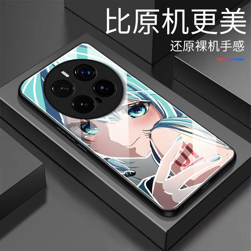 初音未来适用honor荣耀Magic8Pro手机壳Magic7Pro新款Magic6/5玻璃Magic4/3套Play9T/8t硬Play7t/6t荣耀Power