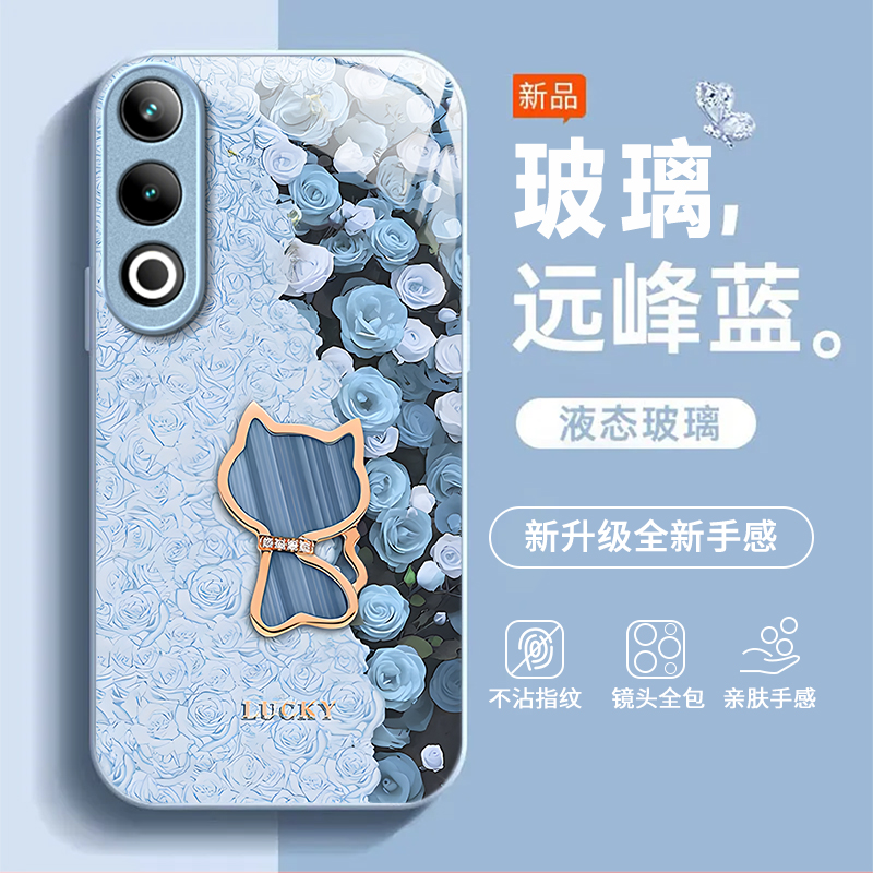 适用OPPOK13TurboPro手机壳k12/11x新款K13s高级感k10活力版k9pro全包防摔k7玻璃oppor15梦境版标准版oppor17