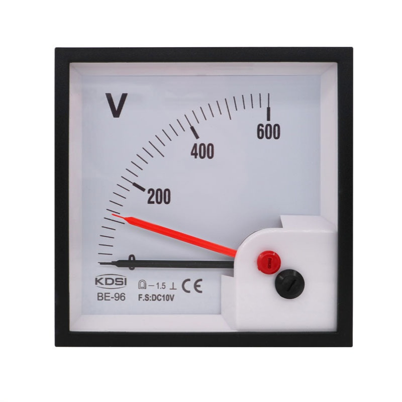KDSI指针式直流电压表BE-96 DC10V 600V双针 轨道交通用表