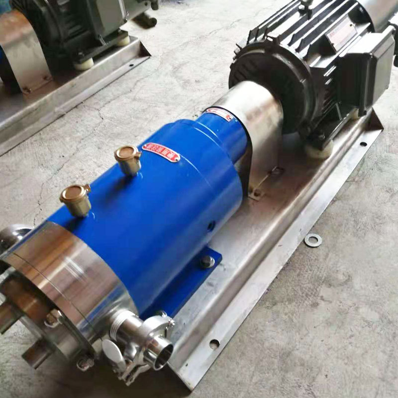 不锈钢凸轮转子泵 3rp凸轮转子泵 粘绸胶体输送泵 高粘度转子泵