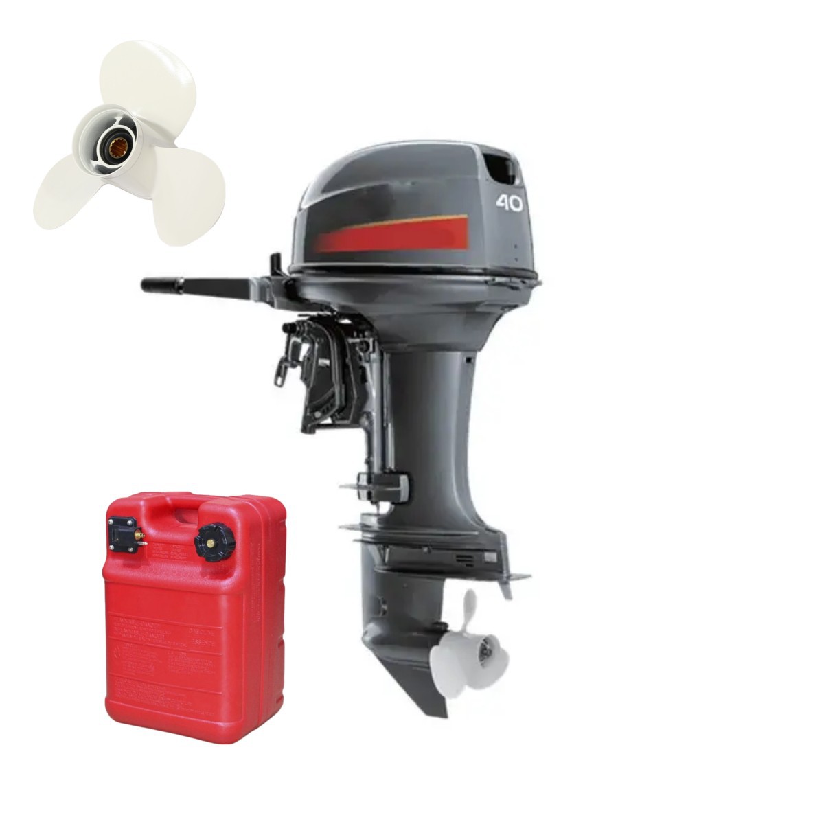 工厂密封的新2025 yamahs 40hp 2冲程舷外马达/船用发动机默认项