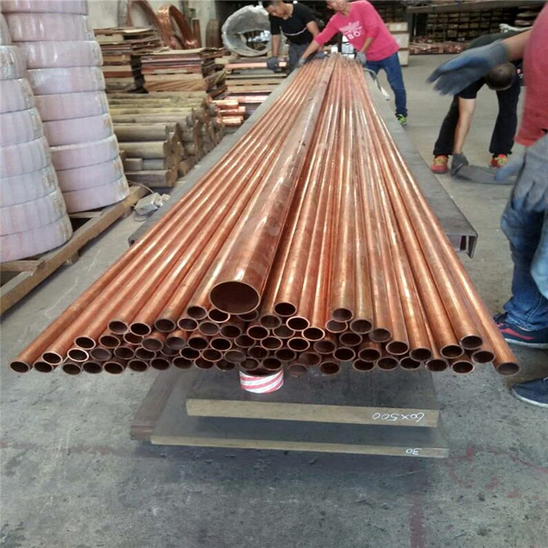 紫铜管制冷铜管毛细紫铜管紫铜方管异型铜管焊接铜管弯头三通