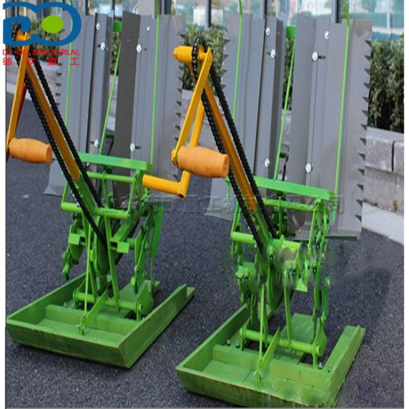 小型手摇插秧机 手摇单行双行种水稻苗设备 农用水田水稻插种机