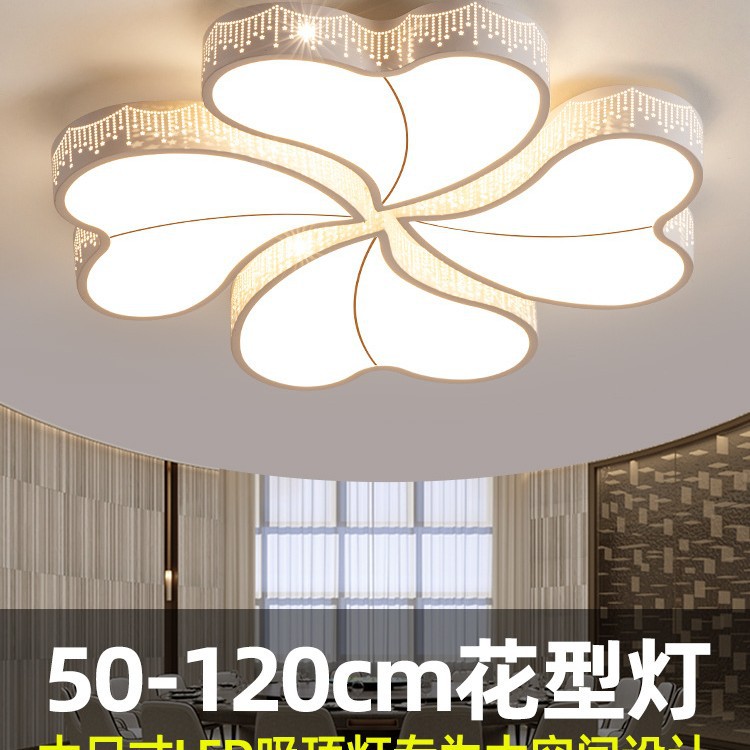卧室灯主卧2026新款儿童房间灯圆形创意灯具大尺寸客厅主灯吸顶灯