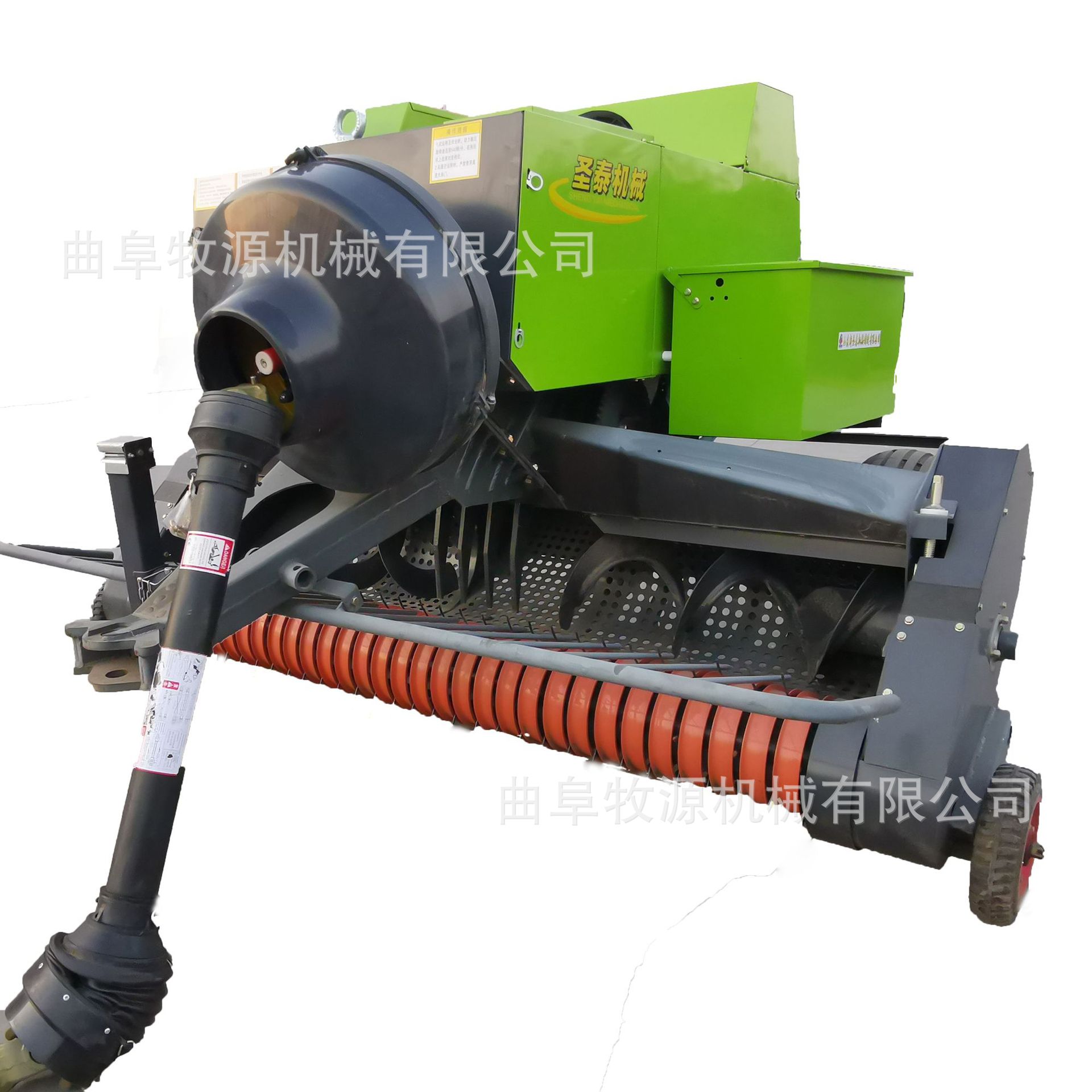 张家口方捆捡拾打捆机 稻草捡拾打包机 行走式方捆打包机自动打结
