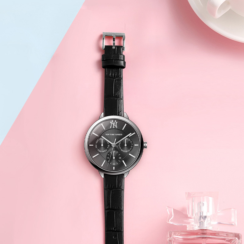 MLB美职棒手表皮带手表女士女款轻奢小众女表复古气质