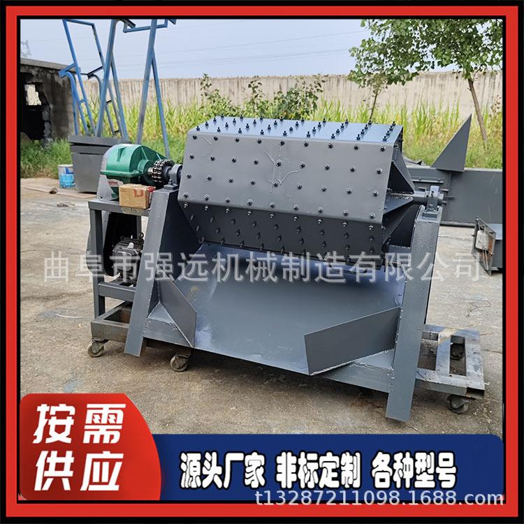 螺丝螺母研磨机 除锈六角滚筒抛光机 电动滚筒除锈机图片