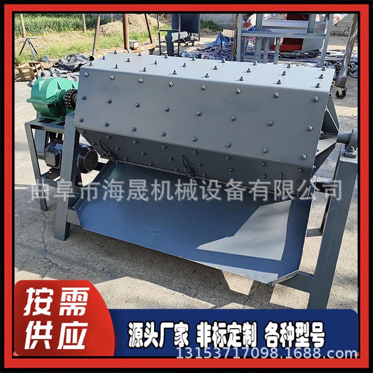 工艺品去毛刺研磨机 火烧铁除锈机 聚氨酯内衬六角滚筒抛光机