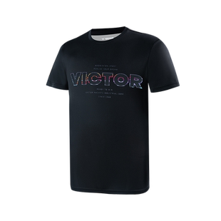 威克多VICTOR羽毛球服速干面料信念运动服T-39053男款上衣短袖
