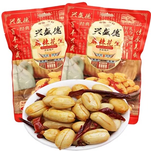 新日期兴盛德麻辣花生藤椒五香花生米产地发货官方授权正品下酒菜