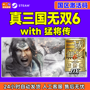 真三国无双6 CDK正版 with 国区激活码 PC游戏 猛将传 Steam