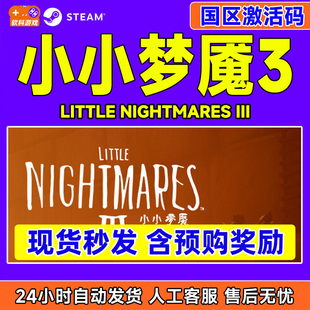 Steam游戏正版 小小梦魇3 Little Nightmares 3 国区激活码CDKey