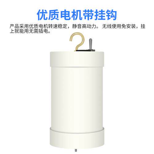摆摊赶苍蝇神器转转卤菜店熟食店卖肉小吊扇挂式驱蝇风扇充电商用