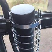 挖机驾瓶驶饮料水杯车用支架车载挂式 饰 矿泉托水保温杯盘置物架装