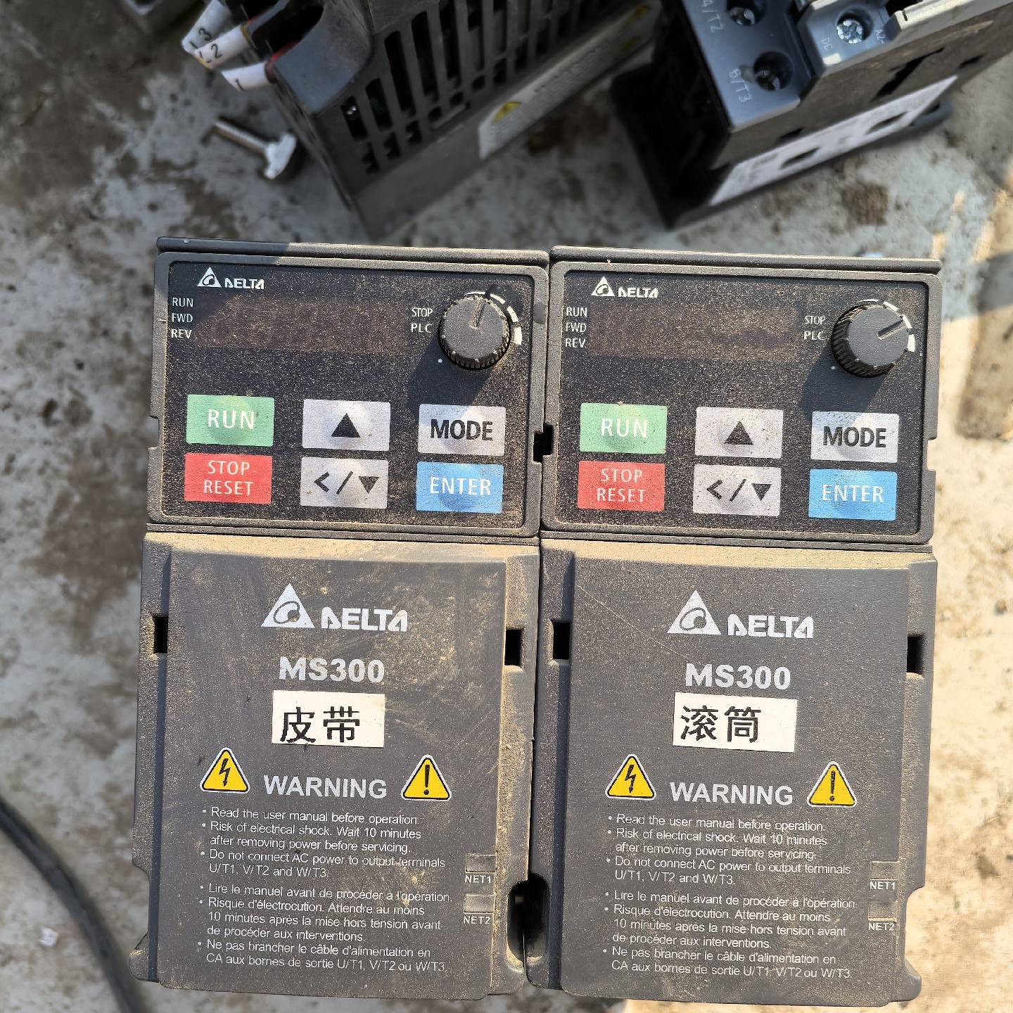 台达ms300变频器VFD1A5MS43AN议价 也可为维修！！