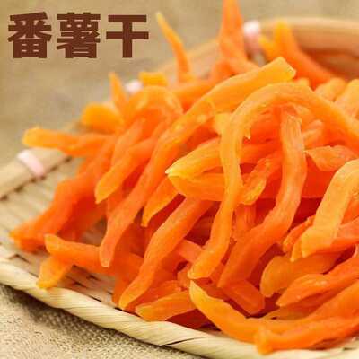 红薯干农家自制软糯红薯条地瓜干连城特产紫薯条休闲零