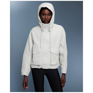 lu同款轻户外防水耐磨连帽外套休闲宽松百搭防风短款风衣夹克女秋