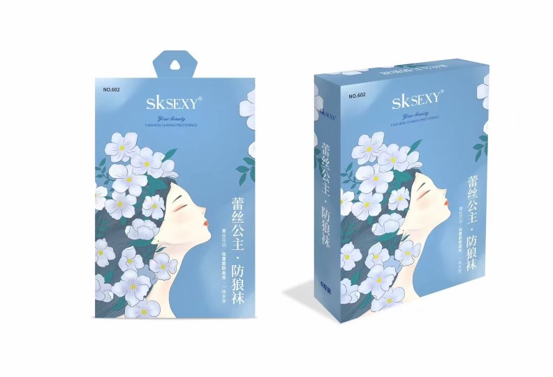 SK602蕾丝公主防狼袜夏季超薄任意剪防勾丝连裤袜sksexy605富姐