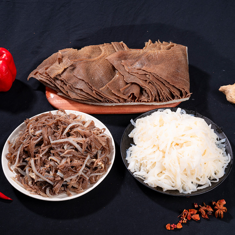 毛肚火锅食材四川重庆黑白千层肚毛肚黄喉牛百叶牛肚批发商用