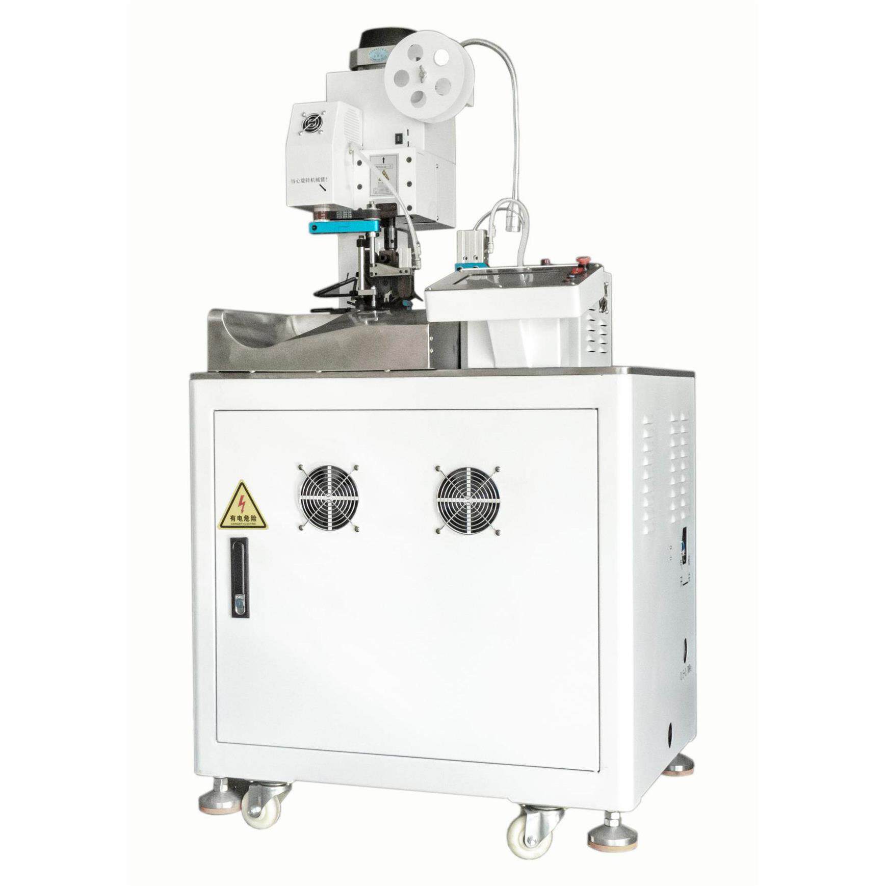 高速度低噪声单头自动端子机电子线单头裁线剥皮压接机端子带线机