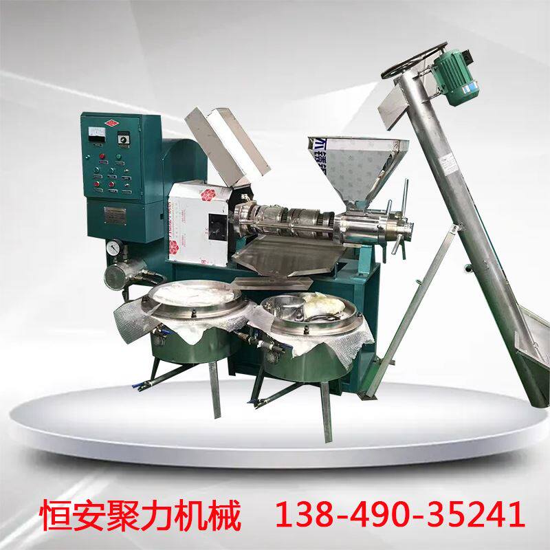 60型螺旋榨油机 220v车载榨油机 冷热两用小型花生芝麻榨油机