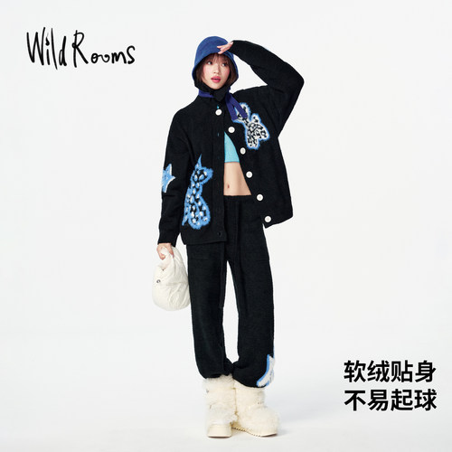 WildRooms明星同款黑色气球狗