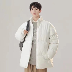 WASSUP DANCE2023年秋冬季加厚保暖宽松立领棉衣棉服男女外套MZ