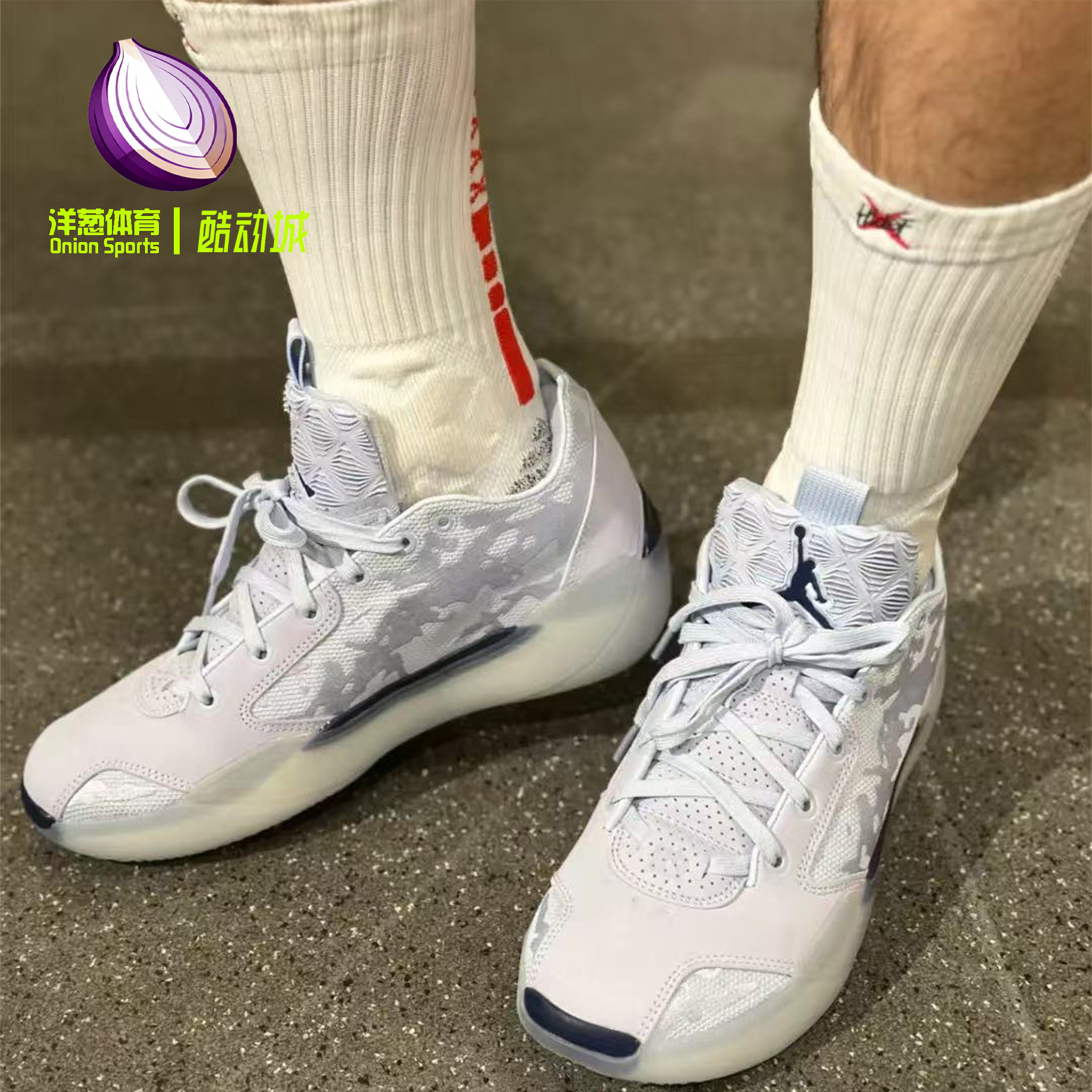 Nike Air Jordan耐克AJ39 PF浅蓝色耐磨实战篮球鞋男子FQ0214-400