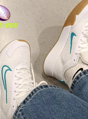 耐克Nike Vapor Lite 2 HC白蓝色防滑耐磨低帮网球鞋女DV2019-103