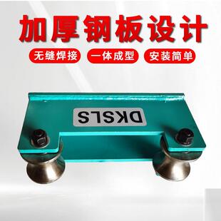 起重圆管跑车钢管滑车轨道滑车单轨起重手推跑车小吊滑轮圆钢滑车