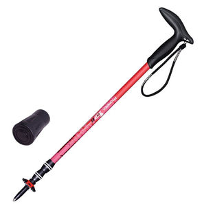 开拓者(pioneer)户外登山杖铝合金超轻三节手杖减震伸缩徒步老人