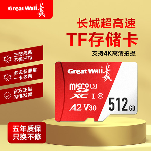 【品牌正品】长城高速内存卡