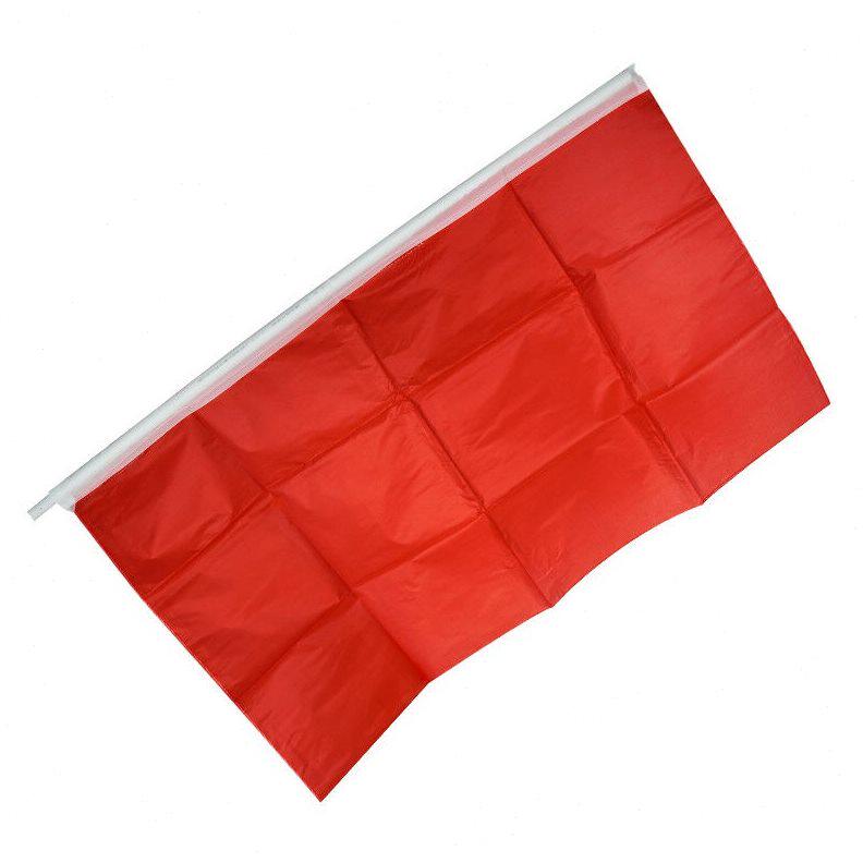 元汗红色刀旗活动红旗摇旗全红旗228大号60*90cm10面/包