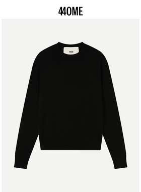 440ME26年春季新款女装圆领长袖针织衫桑蚕丝羊毛毛衣FESS0307K