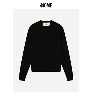 440ME26年春季新款女装圆领长袖针织衫桑蚕丝羊毛毛衣FESS0307K