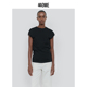 25秋季 新品 全棉小飞袖 440ME女装 圆领轻薄舒适短袖 T恤FCSS0120J