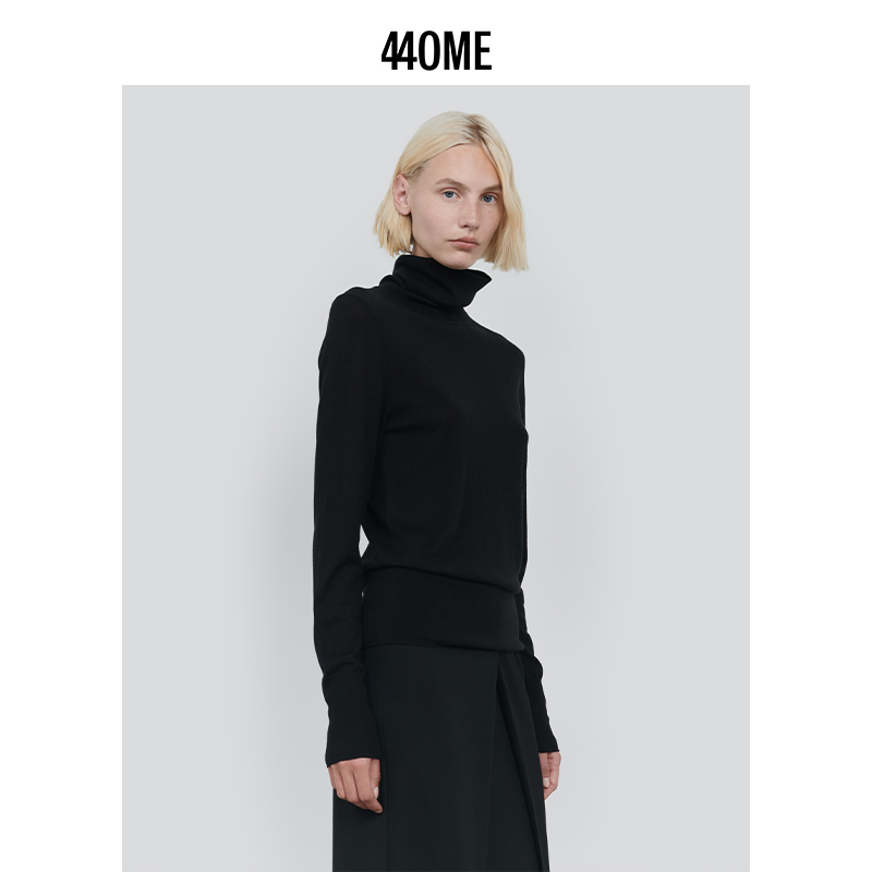 440ME高领修身打底毛衣