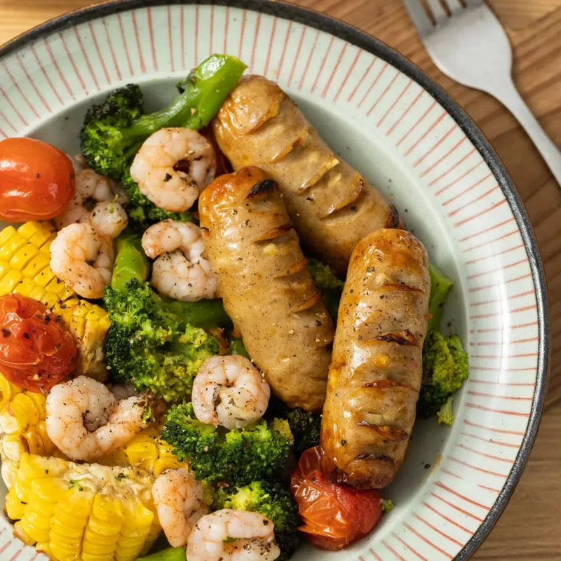 无淀粉、盐糖双减，无添加色素