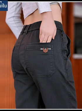 2025秋季新款男士休闲裤宽松直筒百搭商务高端男裤秋冬男款长裤子