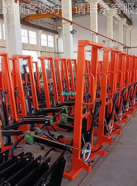 DSDS50手50车手动液压油桶车电动升高料翻转倒倾罐倒旋转油车