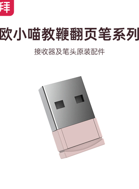 欧拜翻页笔【T10/T10S倒计时版/T10S放大镜版/T12倒计时版/T12S放大镜版】接收器及笔头配件