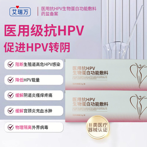 阻断生殖道高危HPV感染，用于降低HPV载量