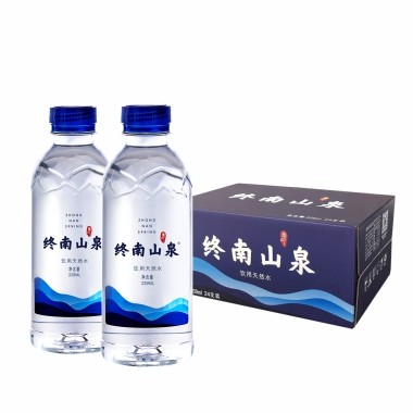 终南山泉天然饮用水山泉水活泉