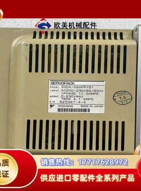 SGDA-08APPY61安川伺服驱动器议价