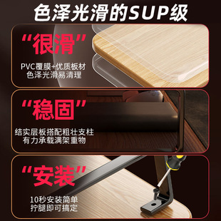 小型显示器桌面增高架电竞房办公室笔记本键盘支架收纳置物架板式