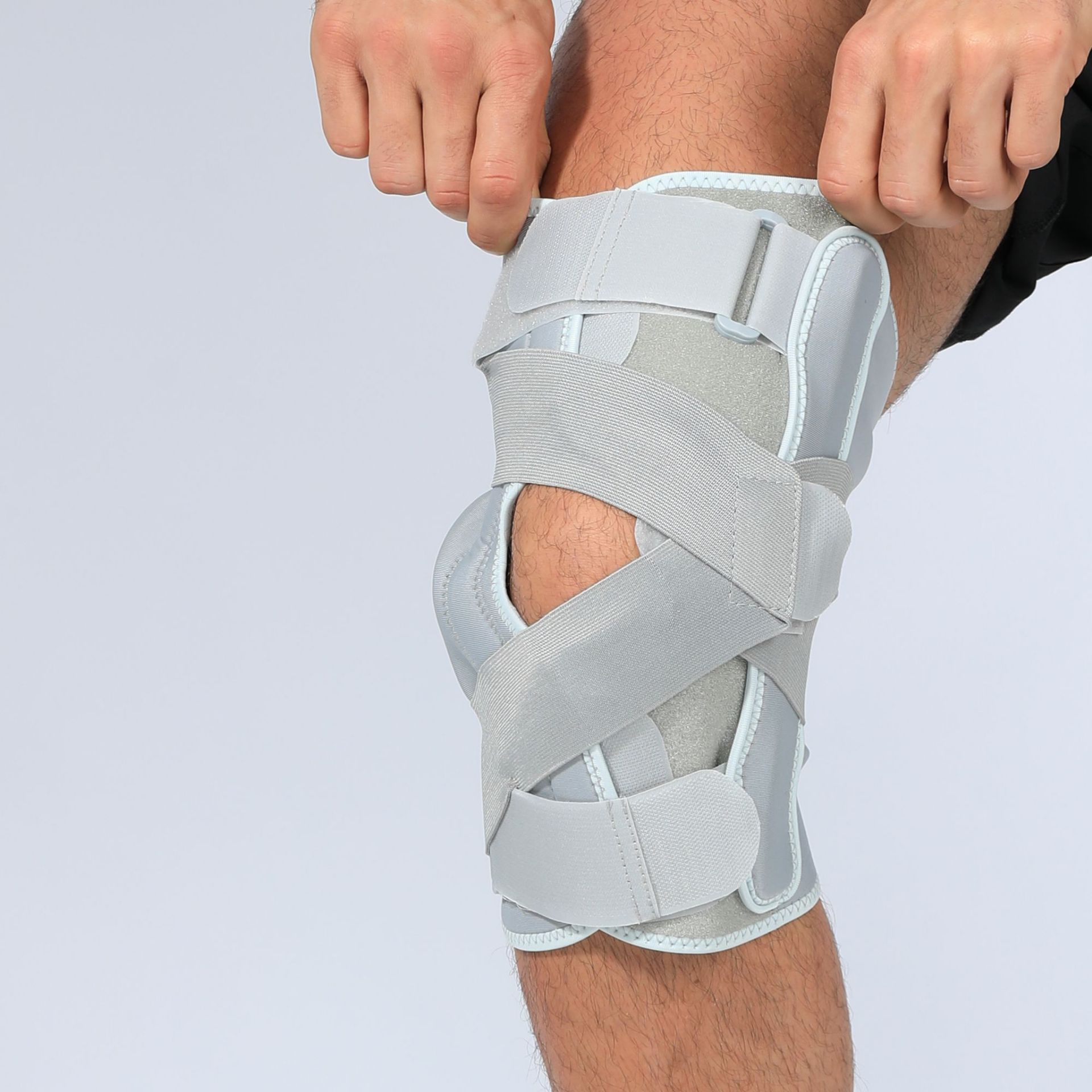 透气护膝调节轻薄运动跑步骑行爬山半月板膝关节髌骨带