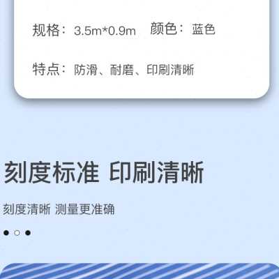 立定跳远测试专用垫学生中考专用家用防滑垫室内加厚体育训练地垫