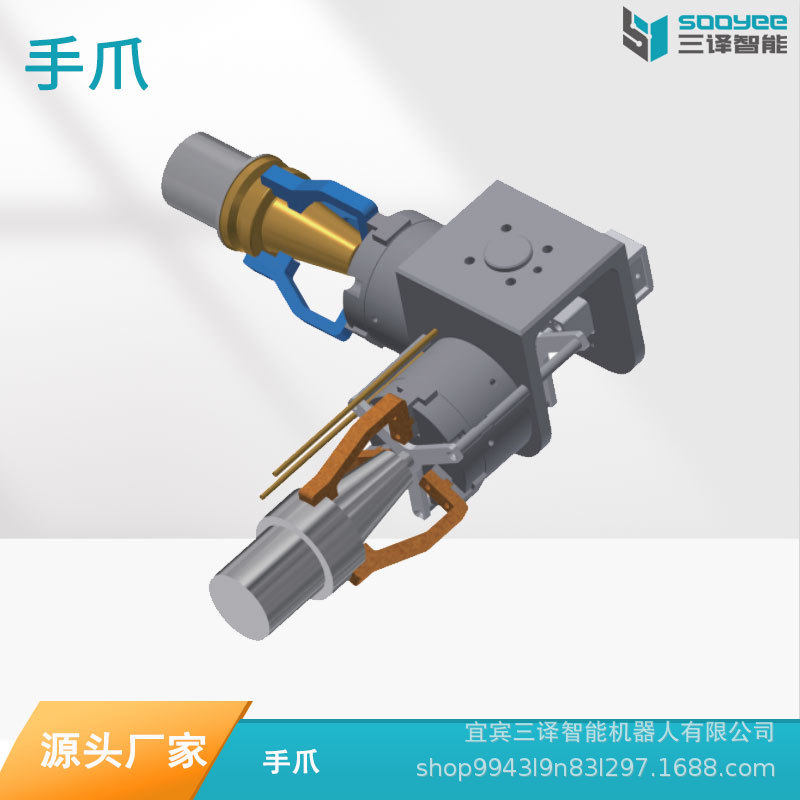定制手爪气缸/吸盘/伺服工业机器人机床上下料搬运码垛喷涂